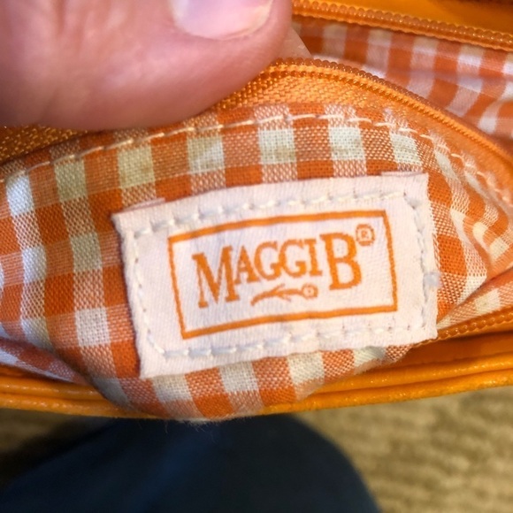 Maggi B Hobo Style Straw Purse Tangerine Cottagecore Boho Peppy Y2K Summer - Picture 5 of 6